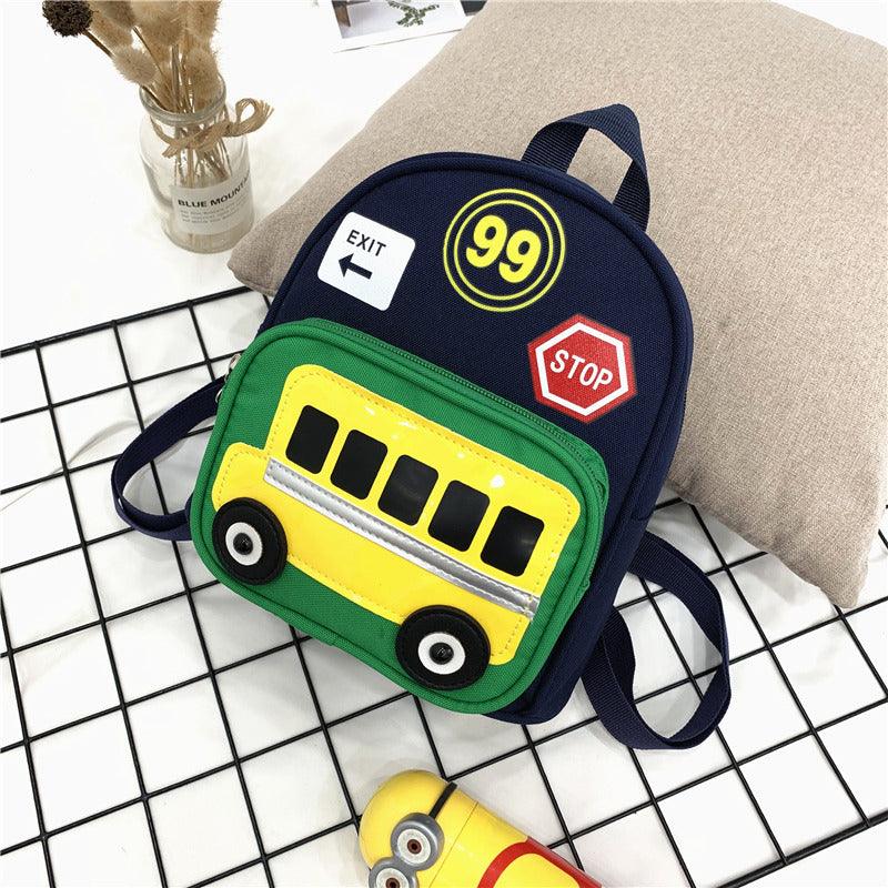 Heopono Durable Nice Little Children School Book Bag Small Boys Girls Cartoon Cute Mini Funny Back to School Backpack for Kids - Nioor