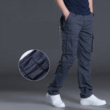 Men'S Work Pants Multi-Pocket Overalls