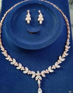 Zircon Simple Bridal Set - Nioor