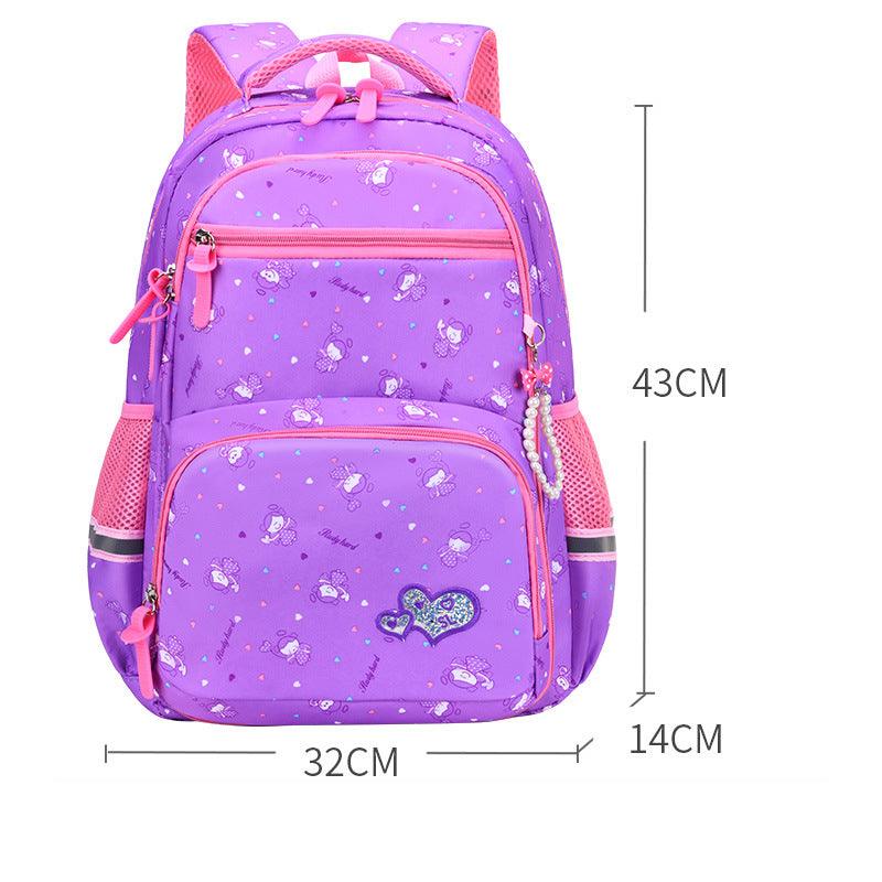 Fashion Cartoon Cute Princess Style Children Backpack - Nioor