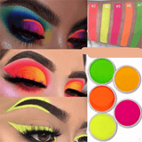 1/6PCS Neon Eyeshadow Loose Powder Pigment - Nioor