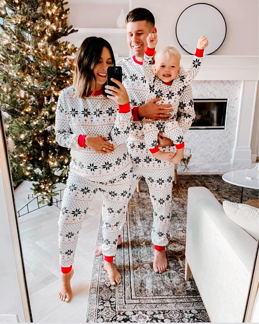 European And American Christmas Parent-child Wear Homewear Suits Pajamas - Nioor