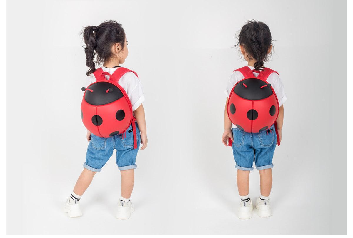 Cute Ladybug Backpack Children's Schoolbag Cartoon - Nioor