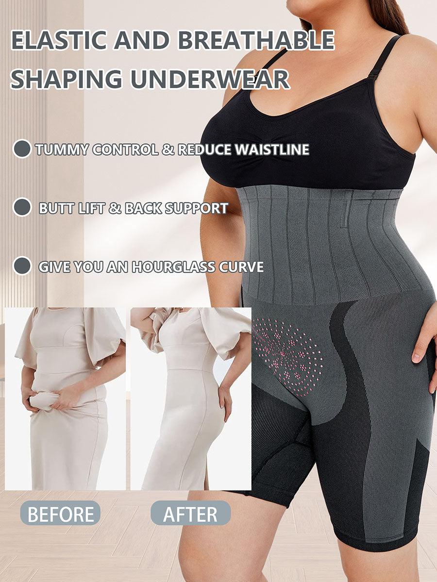 Quantum Energy Chip High Waist Shaping Shorts Underwear Thigh Slim Pants - Nioor