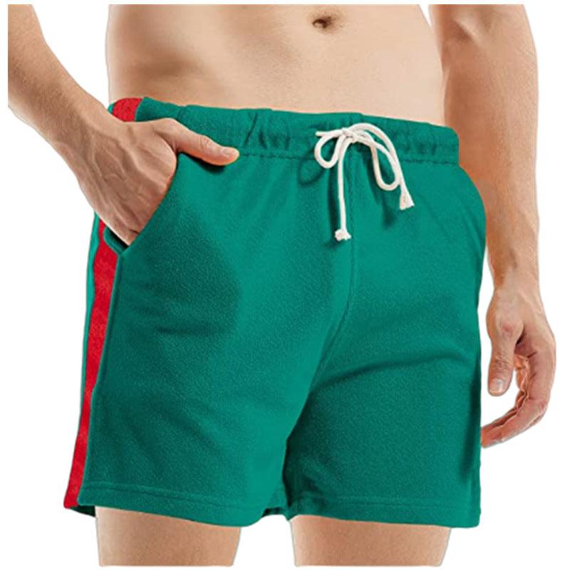 Summer New Men's Sports Leisure Cotton Linen Shorts - Nioor