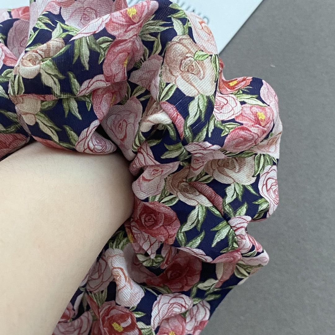 British Rose Floral Colored Cotton Headband - Nioor