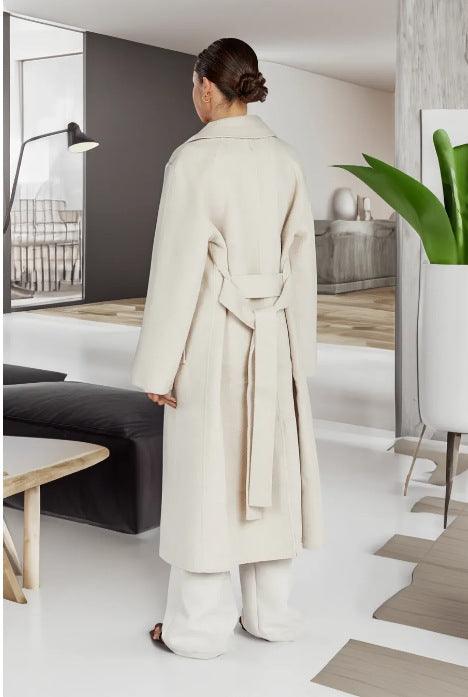 Loose Fashion Long Women's Knitted Cardigan High-grade Sweater Coat - Nioor