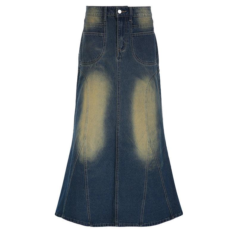 Women's Fashion Personality Denim Skirt - Nioor