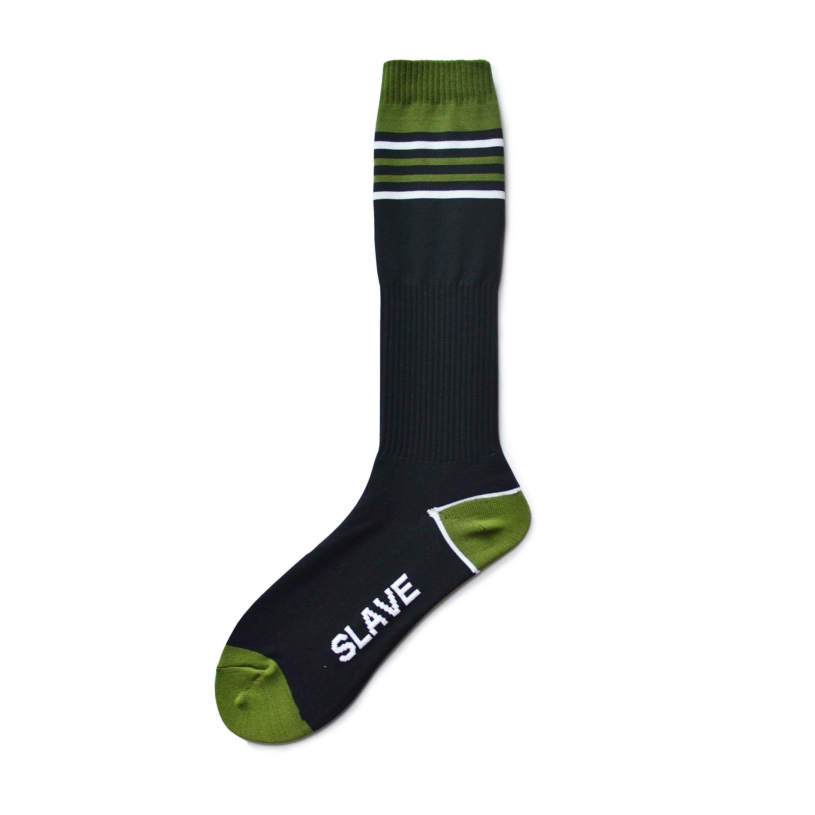 Nylon Striped High Tube Football Socks For Athletic Durability - Nioor