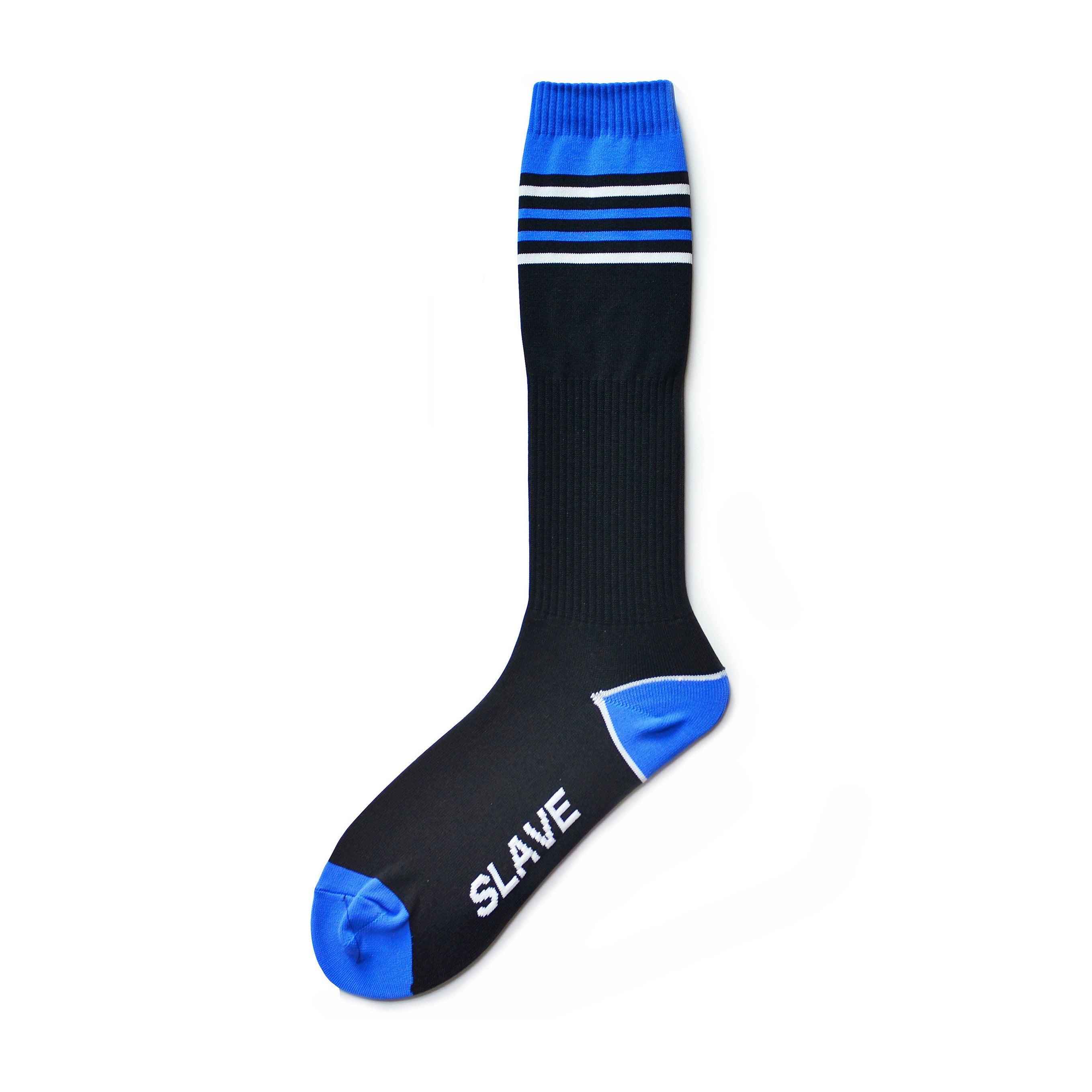 Nylon Striped High Tube Football Socks For Athletic Durability - Nioor