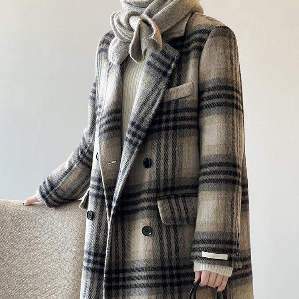 Retro Double-faced Woolen Goods Coat - Nioor