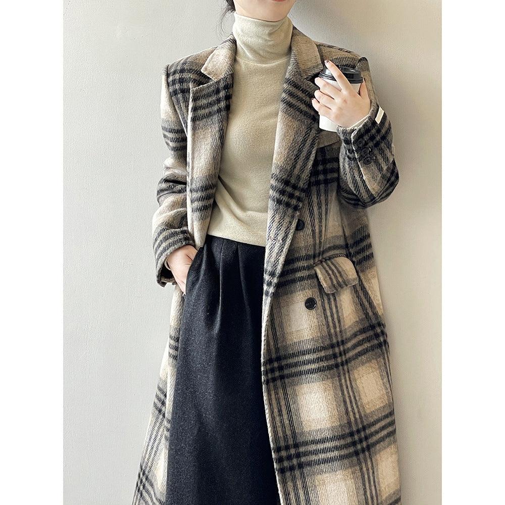 Retro Double-faced Woolen Goods Coat - Nioor