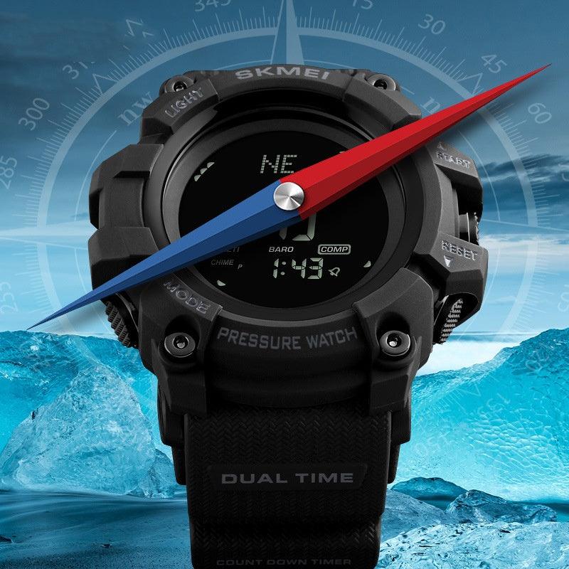 Outdoor Sports Calendar Compass Watch Men's Multifunctional - Nioor