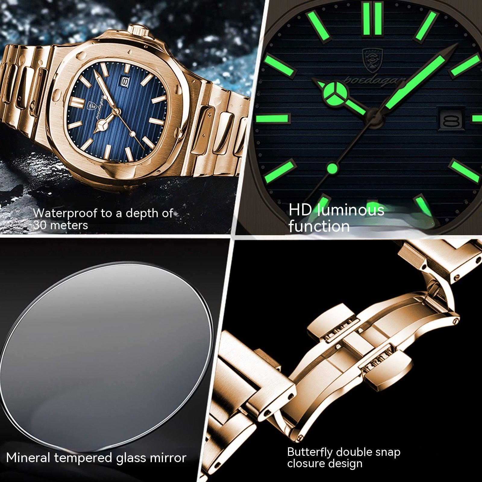 Ultra-thin Waterproof Luxury Quartz Watch - Nioor