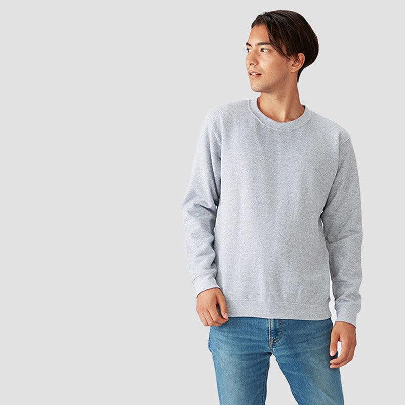 Men's Fleece Crew Neck Sweater - Nioor