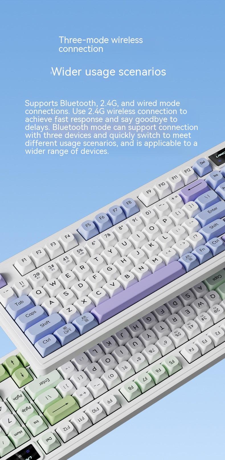 Wireless Bluetooth Mute Keyboard E-sports Office Keyboard - Nioor