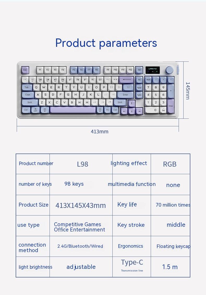 Wireless Bluetooth Mute Keyboard E-sports Office Keyboard - Nioor