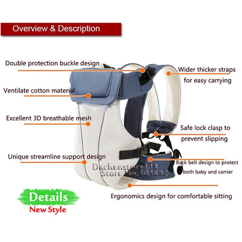 Safe and breathable baby carrier - Nioor