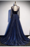 New Style High End Celebrity Long Tail Starry Sky Dress - Nioor