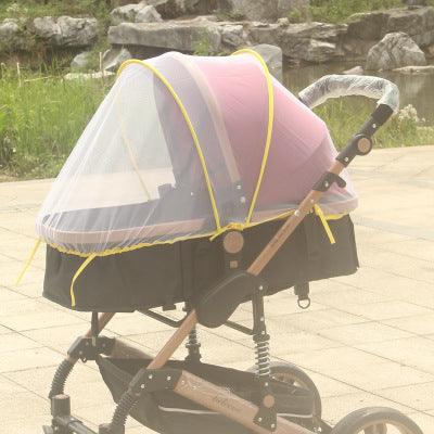 Increase baby stroller nets Baby stroller encryption full cover nets General dustproof and anti-mosquito - Nioor