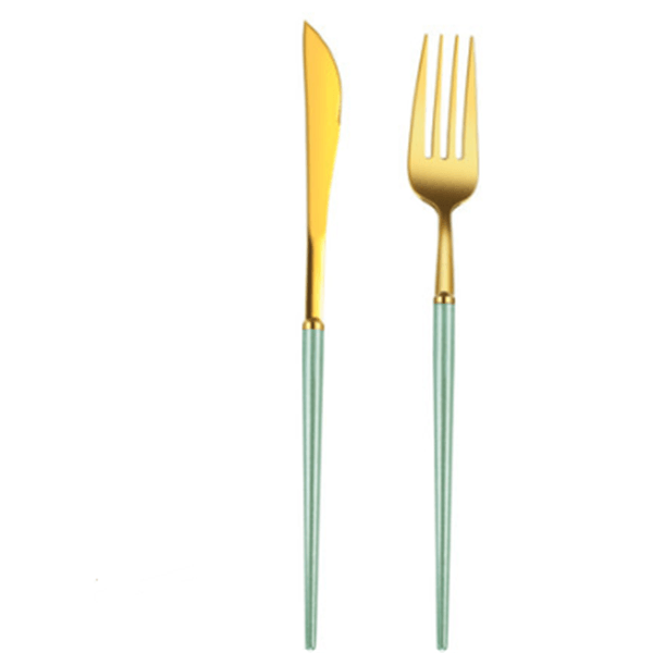 Stainless Steel Knife And Fork Set - Nioor