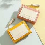 Short Two-fold Multi-card Wallet