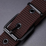 Porous Pin Buckle Canvas Belt Fashion All-matching - Nioor