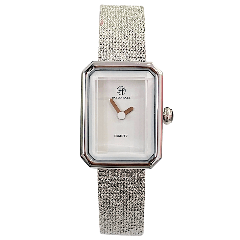 Square Dial Mesh With Delicate Quartz Watch Waterproof - Nioor