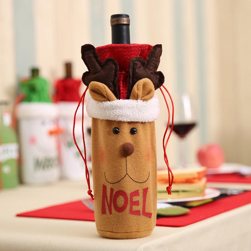 Christmas Decorations Christmas Wine Bottle Socks - Nioor