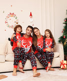 New Letter Snowflake Deer Christmas Parent-child Suit Printed Homewear Pajamas - Nioor