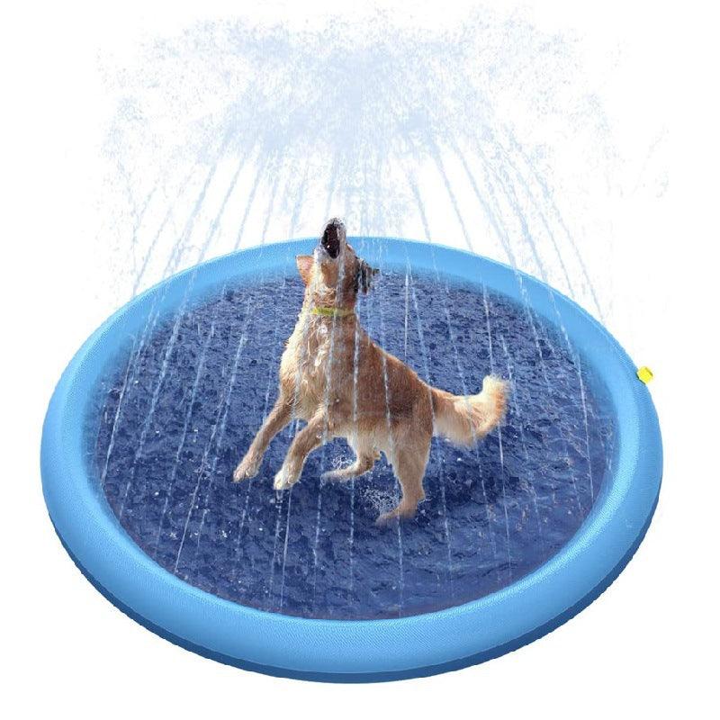 Non-Slip Splash Pad For Kids And Pet Dog Pool Summer Outdoor Water Toys Fun Backyard Fountain Play Mat - Nioor