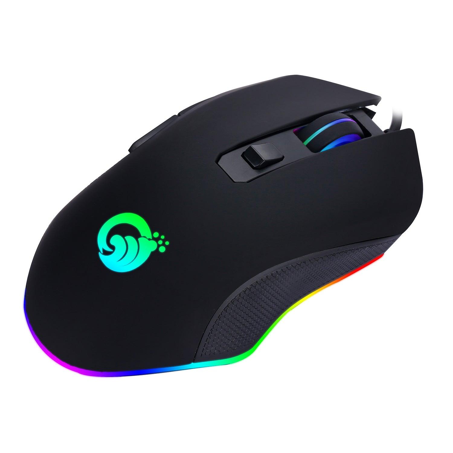 Wired gaming mouse glows - Nioor