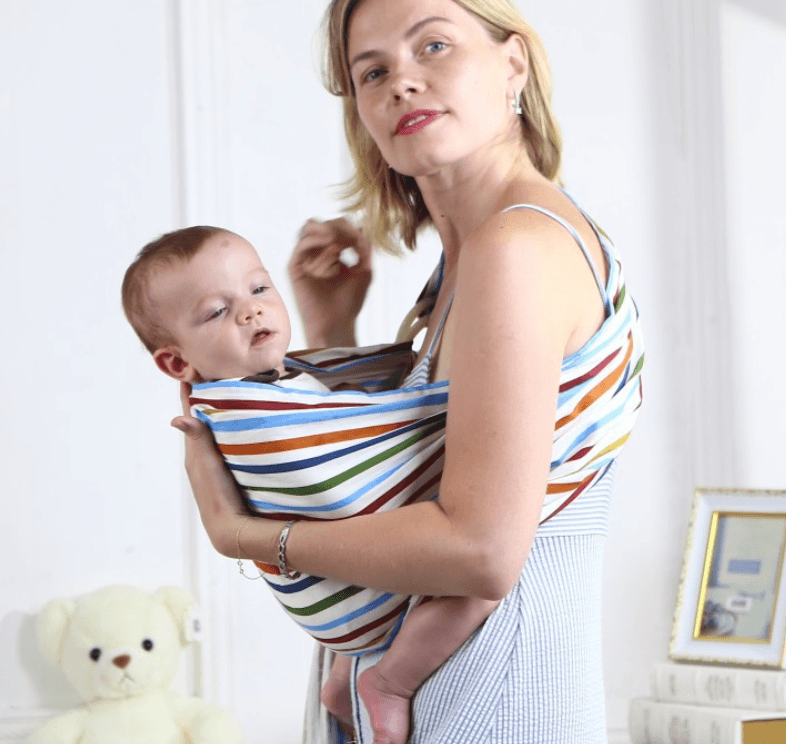 Baby sling solid color baby carrier - Nioor