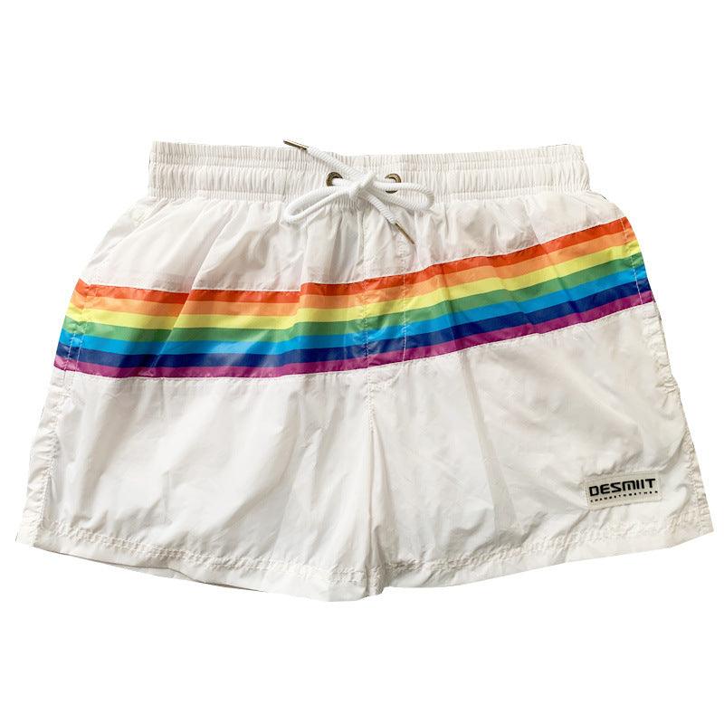 Beach Shorts Quick Drying Pants Color Matching - Nioor