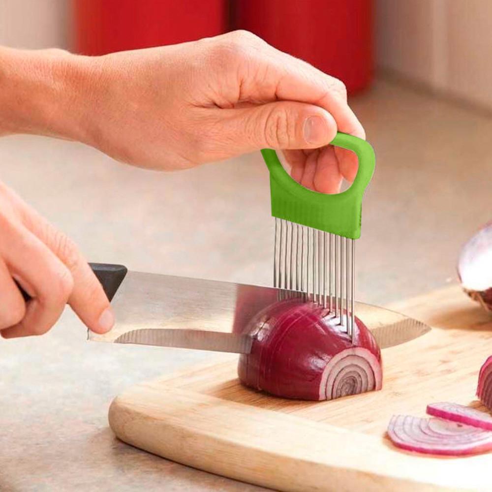 Vegetable Holder Cutting Aid Guide - Nioor