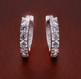 Fully sterling silver earrings - Nioor