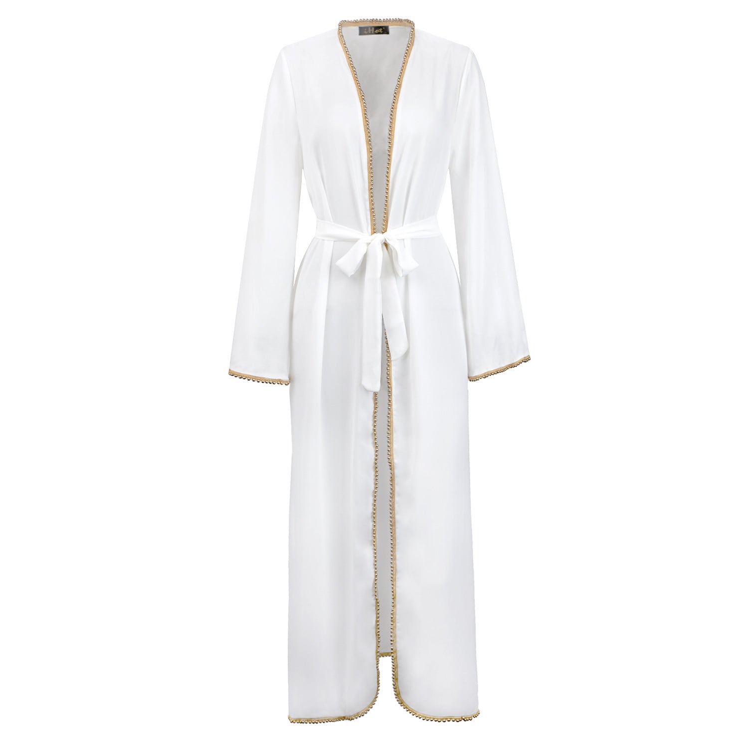 Bandage cardigan robe Muslim dress