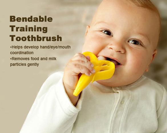 Silicon Bebe Banana Teether Toy - Nioor