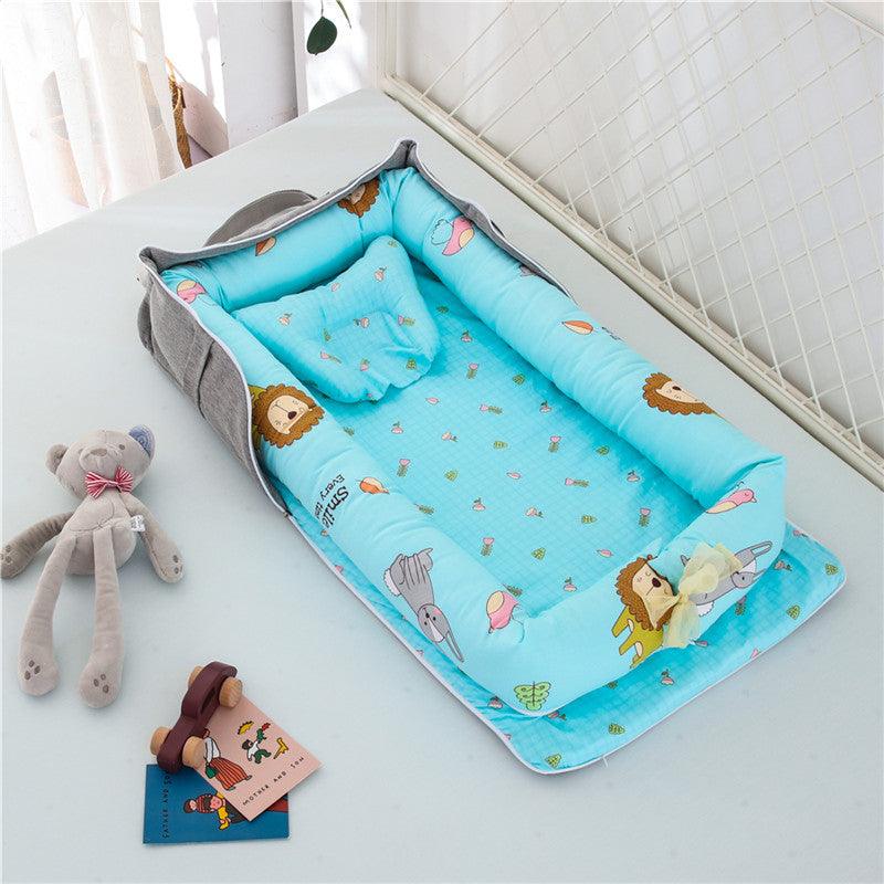 Cotton Portable Baby Crib Newborn Foldable - Nioor