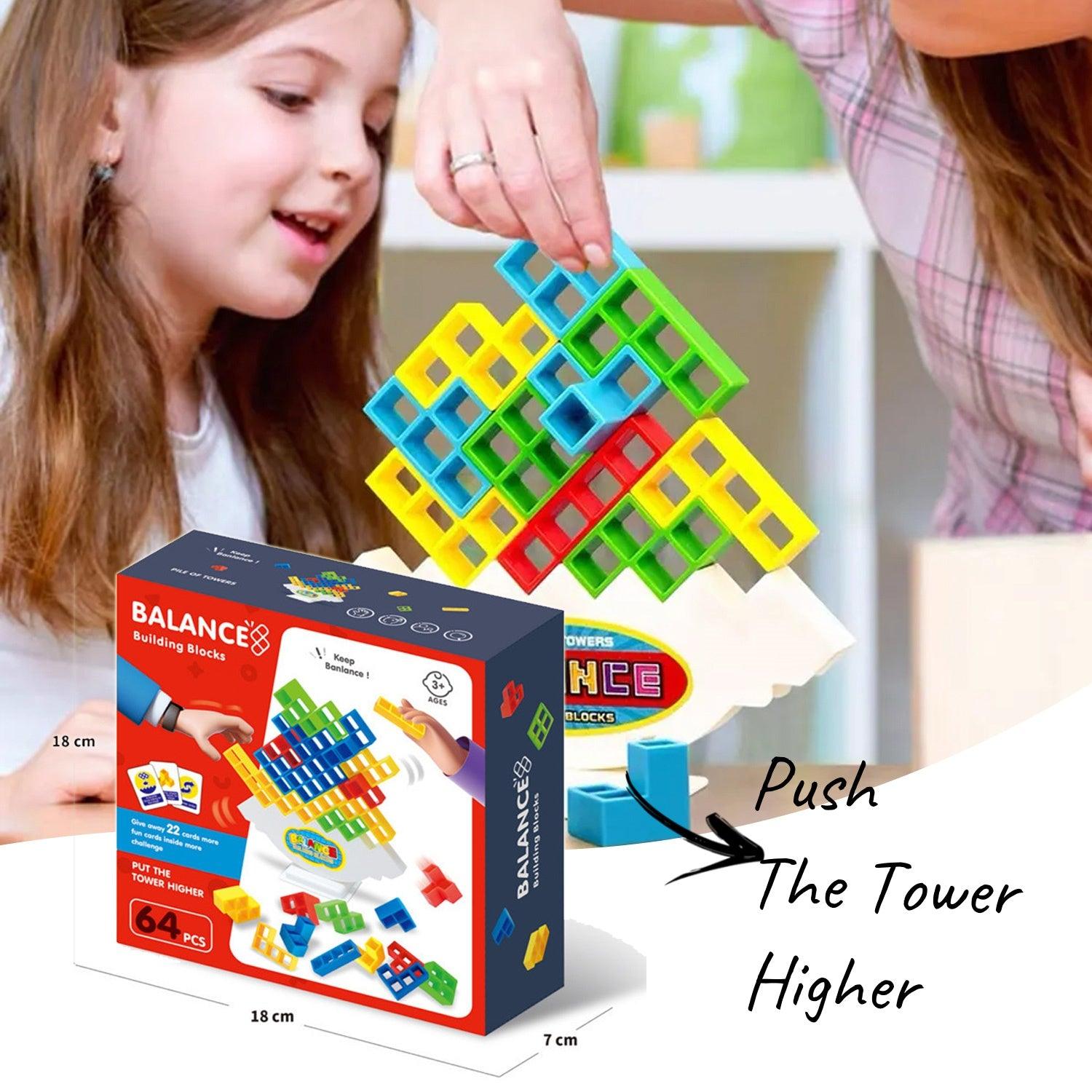 Balance Stacking Board Games Kids Adults Tower Block Toys For Family Parties Travel Games Boys Girls Puzzle Buliding Blocks Toy - Nioor