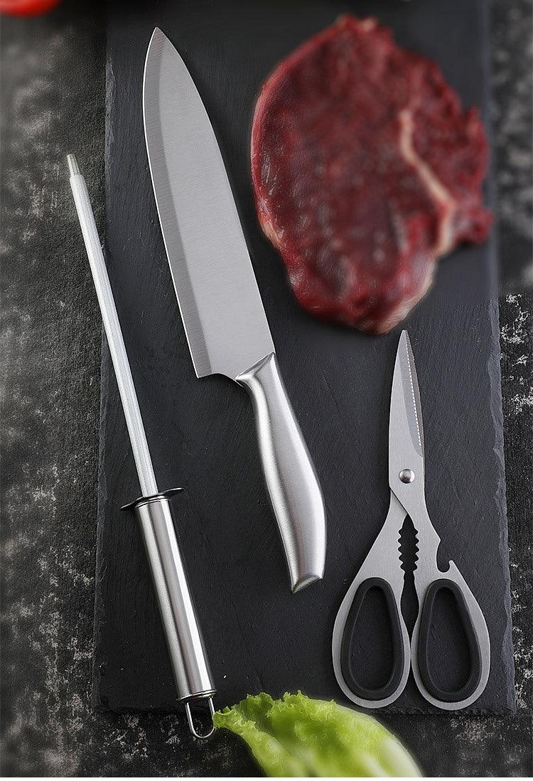 Stainless steel kitchen knife gift set - Nioor