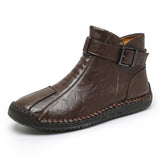 Cross-border Foreign Trade Hot Genuine Leather High-top Casual Men's Leather Boots