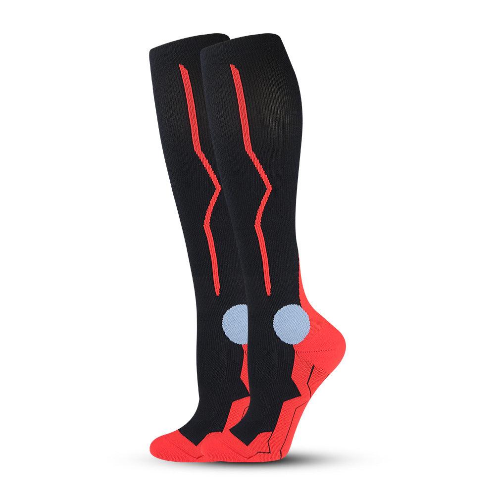 MKS Fitness Long Tube Compression Socks Outdoor Sports - Nioor