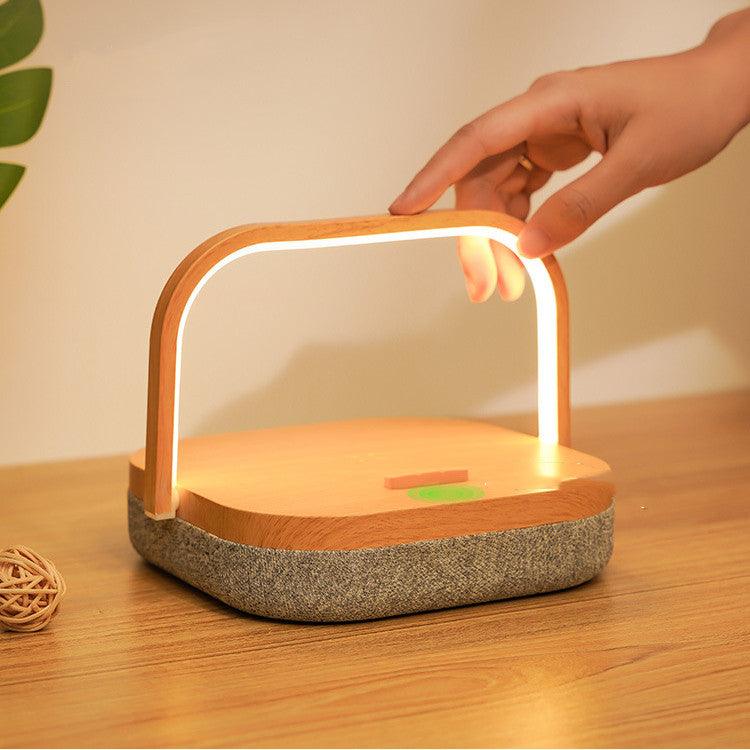 Led Wireless Charger Bluetooth Speaker Desk Lamp - Nioor