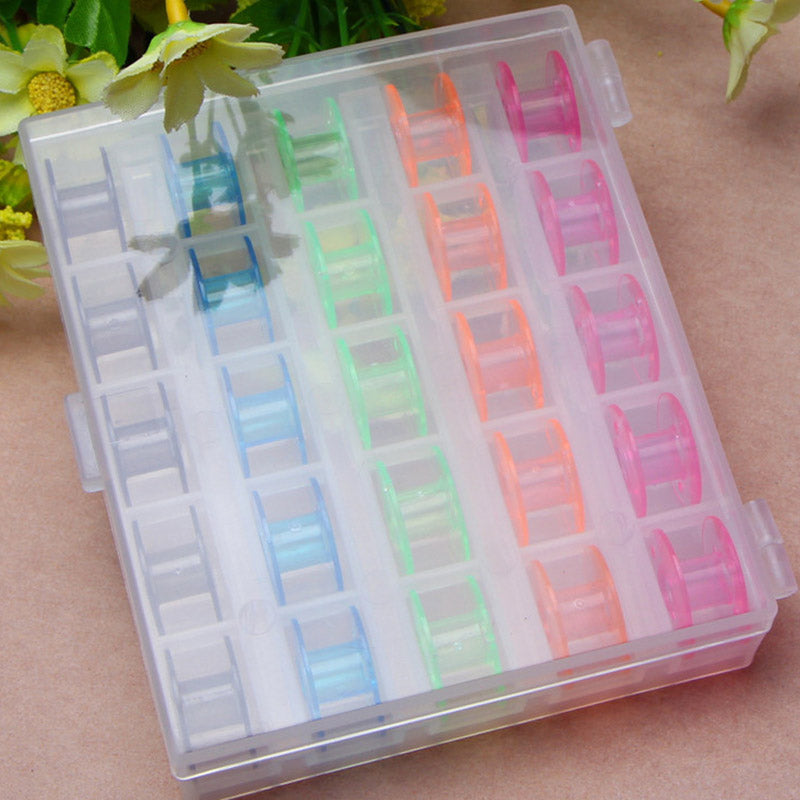 Colourful Plastic Sewing Machine Bobbins