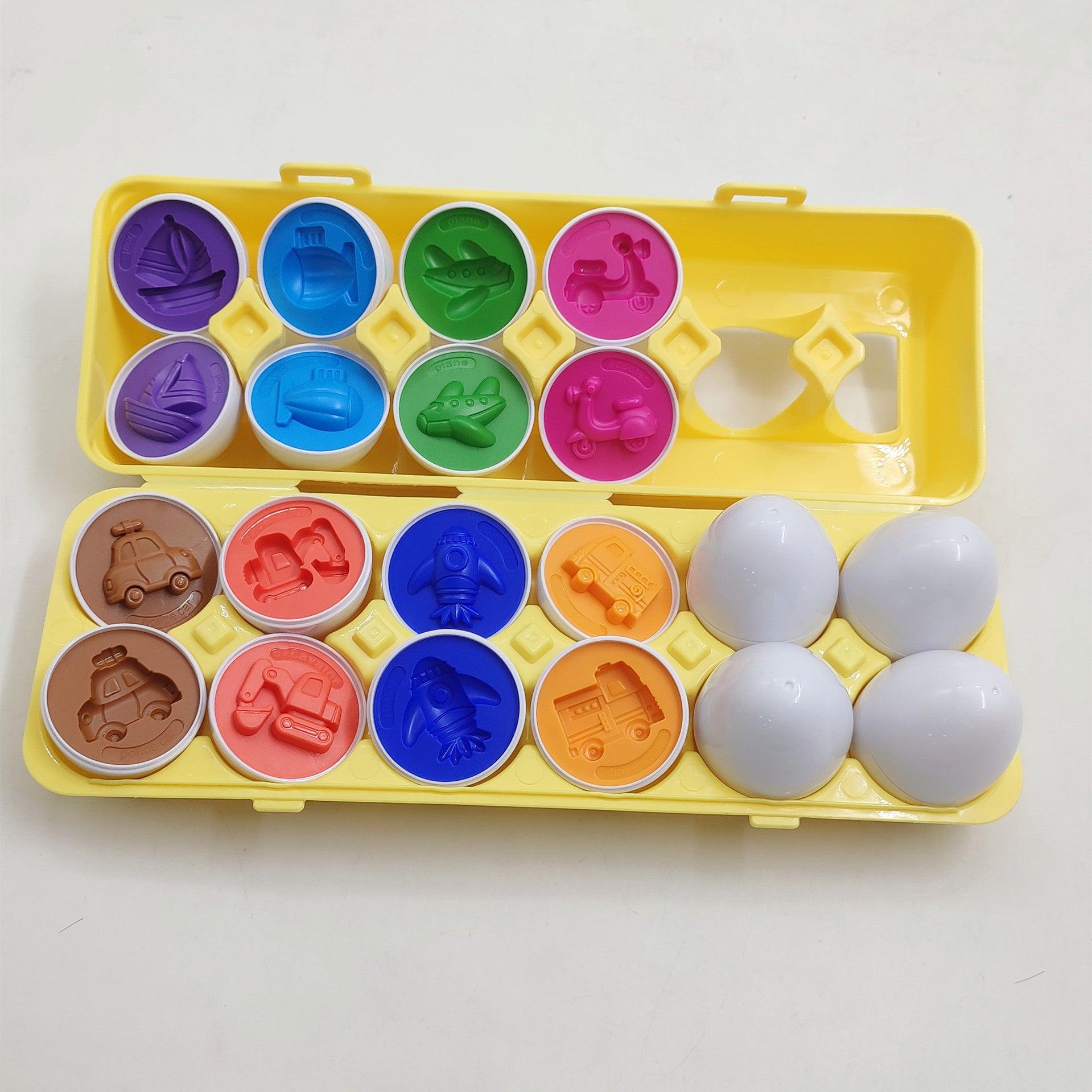 Baby Learning Educational Toy Smart Egg Toy Games Shape Matching Sorters Toys Montessori Eggs Toys For Kids Children - Nioor