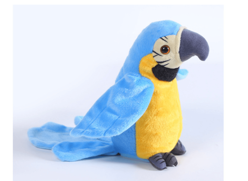 Electric Talking Parrot Plush Toy Cute Speaking Record Repeats - Nioor