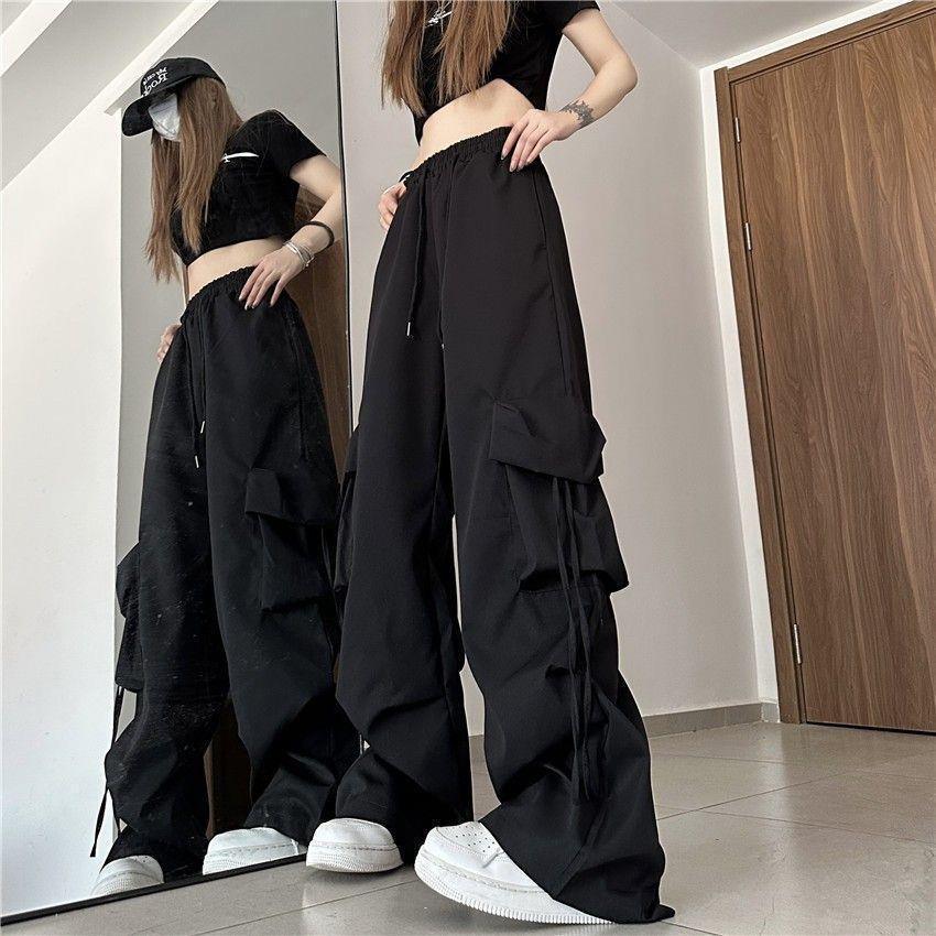 Women's Summer High Waist Retro Quick-drying Casual Pants - Nioor