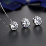 The bride and bride fashion accessories jewelry set all-match Pendant Earrings NEW - Nioor