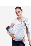 Baby Wrap Carrier Sling Adjustable Infant Comfortable Nursing Cover Soft Breathable Breastfeeding Carrier - Nioor